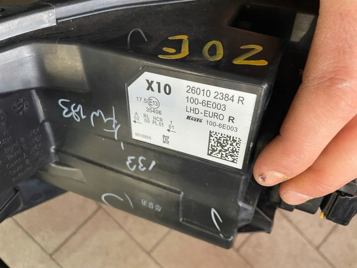 фото №9, Перед бампер лампы капот крылья радиаторов renault zoe рестайлинг telnj