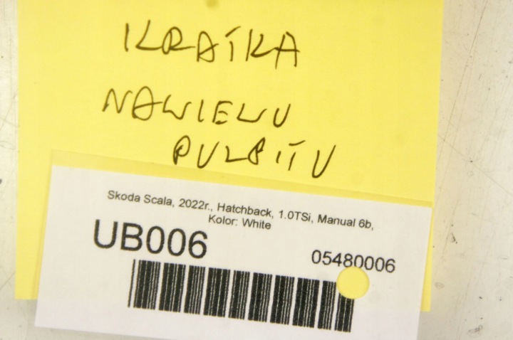 фото №7, Ub006 skoda scala решётка воздуховод панели pulpitu