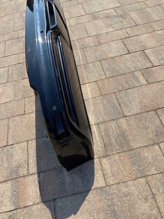 фото №7, Mustang mach-e диффузор накладка бампера зад оригинал.