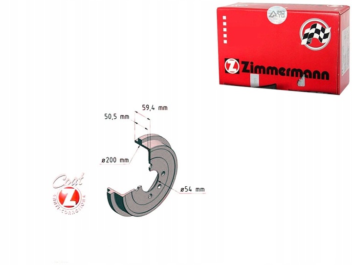 фото №1, Барабани гальмівні seat cordoba vario 1.4 6k5