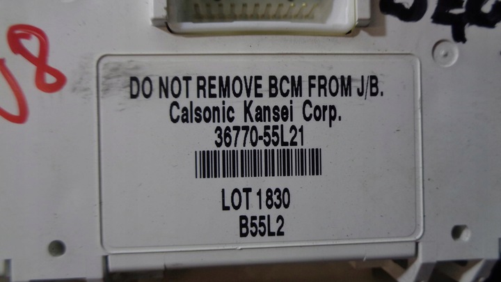 фото №7, Компьютер замок зажигания bsi suzuki sx4 рестайлинг fl 2.0 16v ddis 2010-2014r.