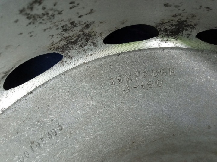 фото №15, Алюминиевый диск cadillac oem номер 7.0" x 15" 5x127