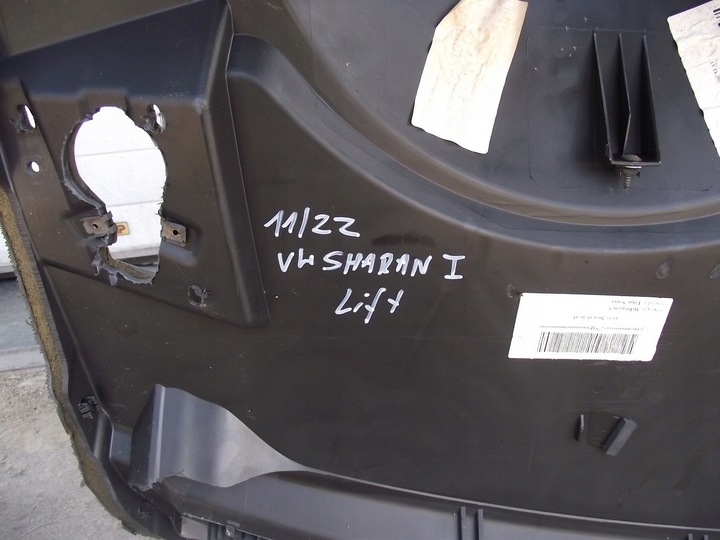 фото №8, 10/22 vw sharan i рестайлинг панель раздаточная консоль