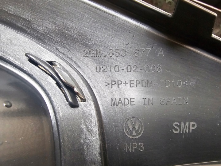 фото №16, Решётка бампера volkswagen vw t-cross 2gm 17-21 перед 2gm853677a оригинал