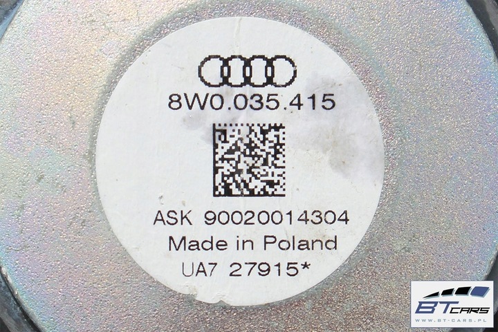 фото №7, Audi a4 sedan динамики озвучивание 8w5035412 8w5035411 8w0035415 8w0035454