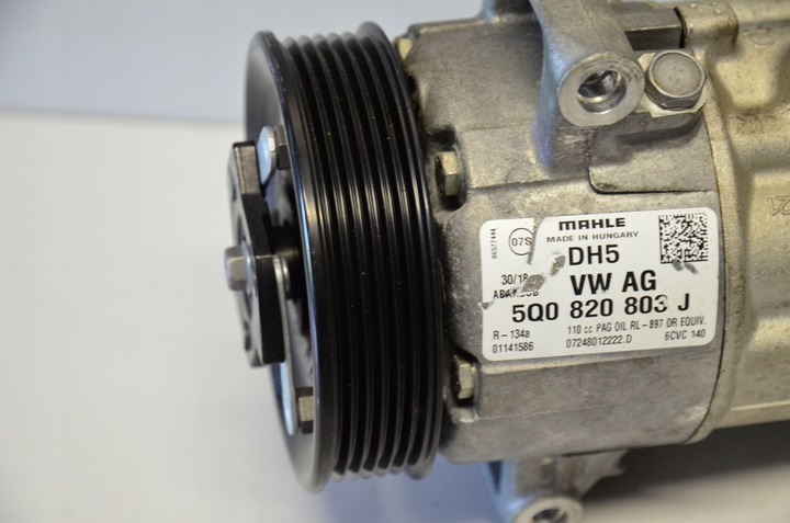 фото №5, Vw компрессор кондиционера 5q0820803j новая mahle