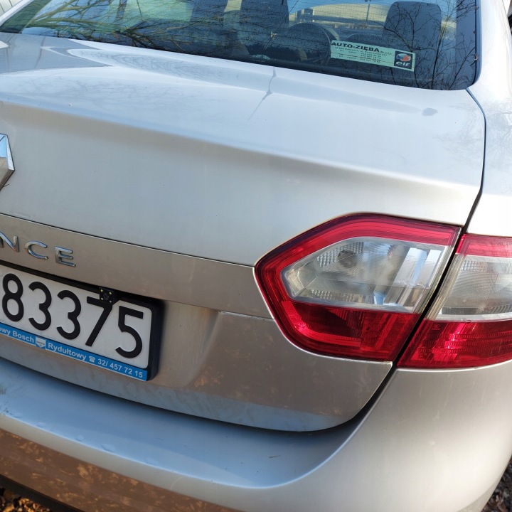 фото №6, Renault fluence sedan кришка багажника код фарби ted69