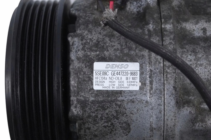 фото №9, Mitsubishi colt vi z30 компресор кондиціонера smart 454 447220-9683