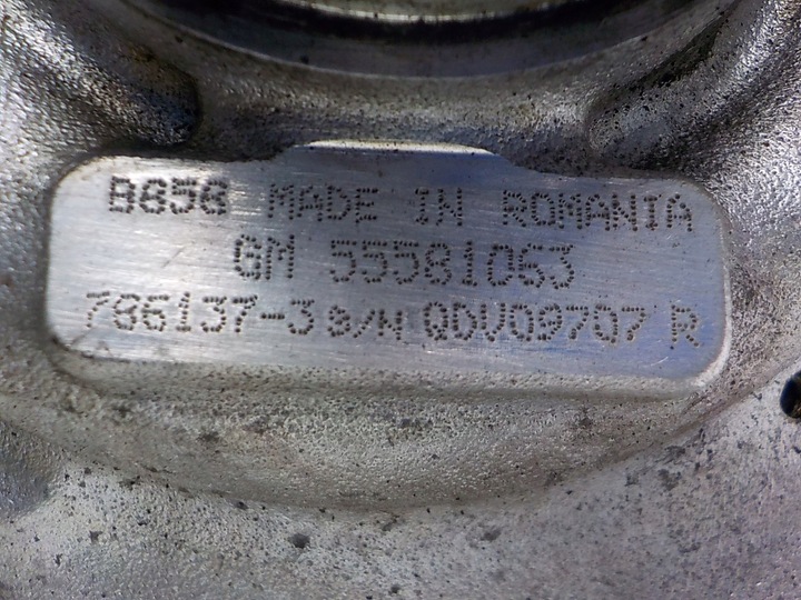 фото №9, Opel astra iv j insignia a 2.0 cdti турбонагнетатель турбина 55581063