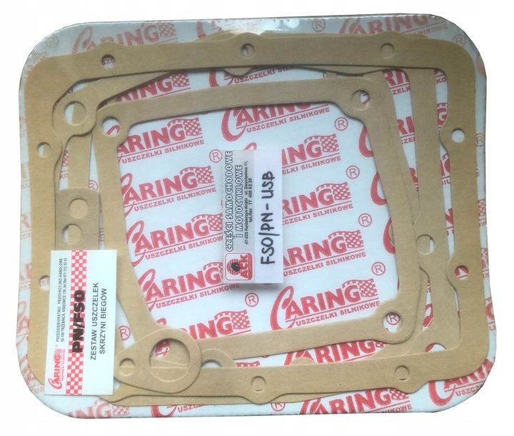 фото №1, Набор прокладок коробки коробки передач fso polonez уход