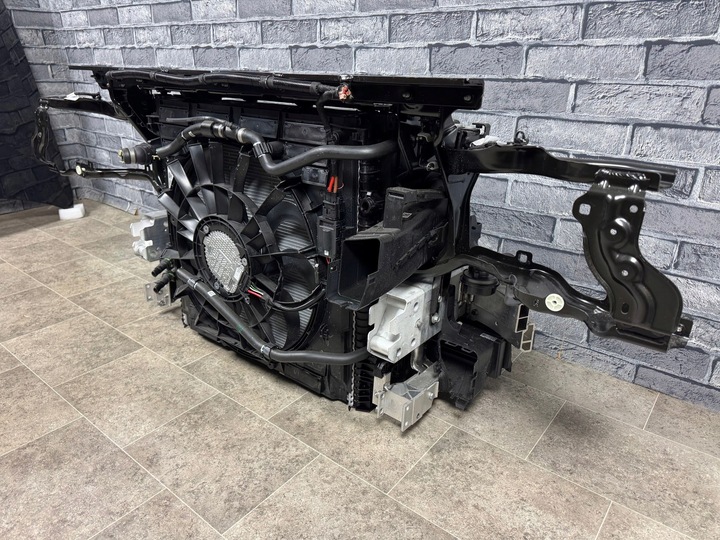 фото №10, Pas переднє комплектний радіатор вентилятор bmw x7 g07 40i lci 280 kw 381 ps