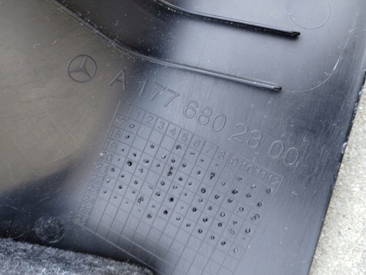 фото №4, Захист накладка порога ліва mercedes eqb a2436903900 a2436909700 комплект