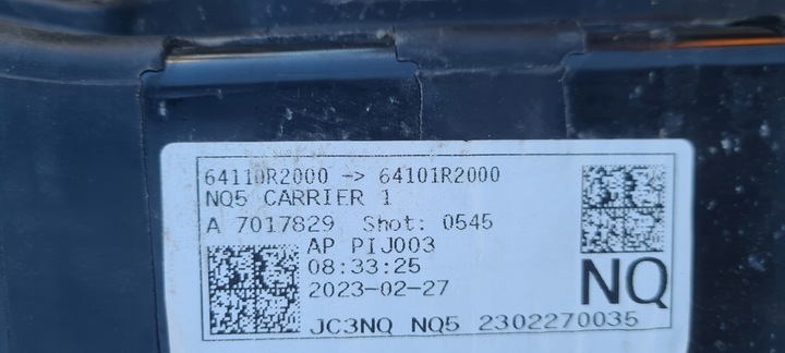 фото №3, Kia sportage v 21- pas переднє 64101r2000