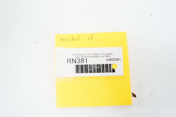 фото №3, Rn381 vw passat b8 модуль подвешивание 5q0907376a