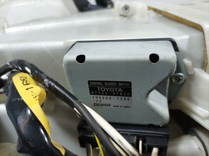 фото №7, Toyota prius ii 03- обігрівач повітродувка eu 87050-47100 87010-47100