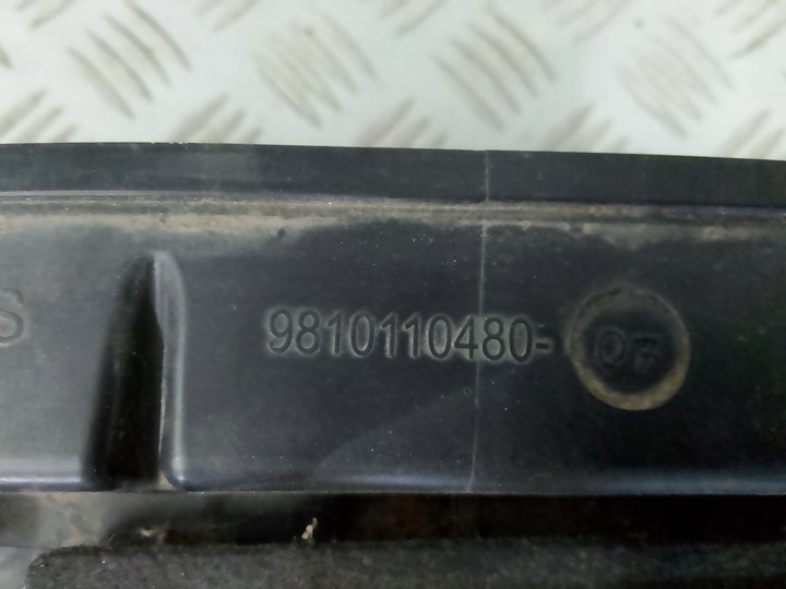 фото №3, Ds ds7 crossback citroen 2020 панель под лобовым стеклом нижняя 9810110480