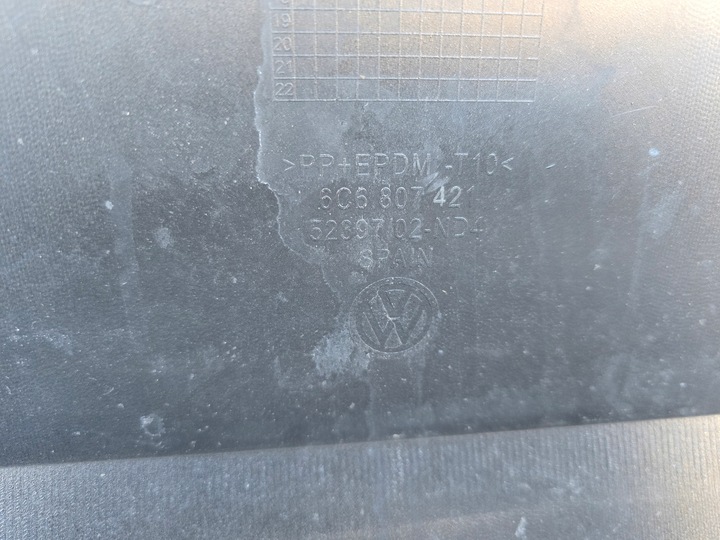 фото №6, Vw polo 6c 08- бампер зад задній 6c6807421