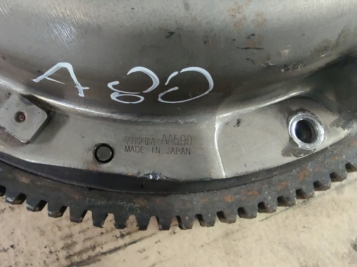 фото №5, Subaru legacy forester 2.0d ee20 колесо маховики диск прижим a80