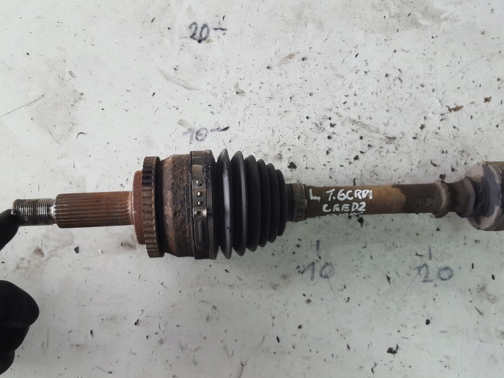 фото №2, Kia ceed 2 ii 12r- 1.6 crdi полуось левая механическая коробка передач