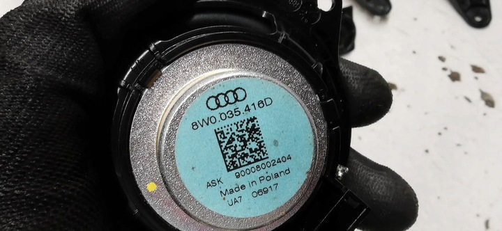 фото №6, Audi a4 s4 b9 набор комплект динамиков bang olufsen 8w0035465