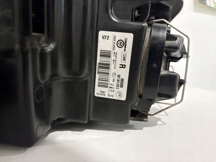 фото №16, Vw polo v 6r фара правая передняя перед 6r1941016e polo v
