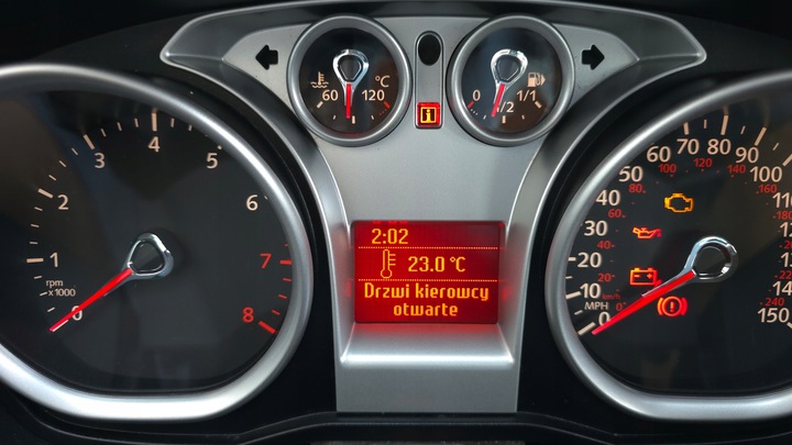 фото №9, Ford focus mk2 рестайлінг c-max mk1 fl kuga i спідометр  дисплей 2008 r. бензин