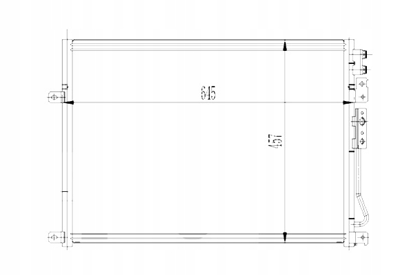 фото №11, Радіаторів кондиціонера jeep grand cherokee 05-10