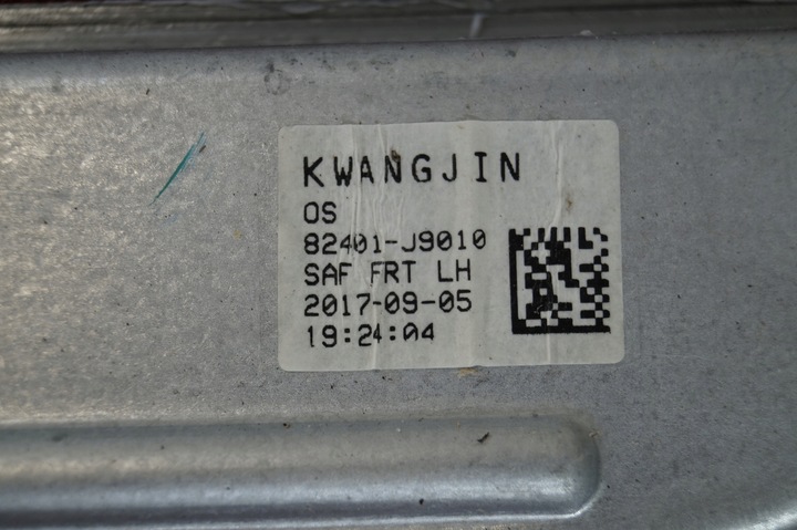 фото №6, Подъемник стекла дверь левый перед hyundai kona 17-r