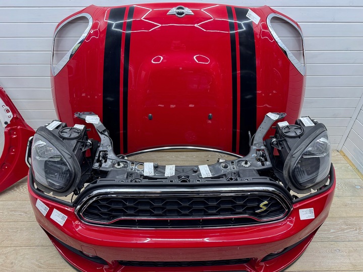 фото №5, Mini f60 s перед капот бампер лампи крила pas переднє колір 851