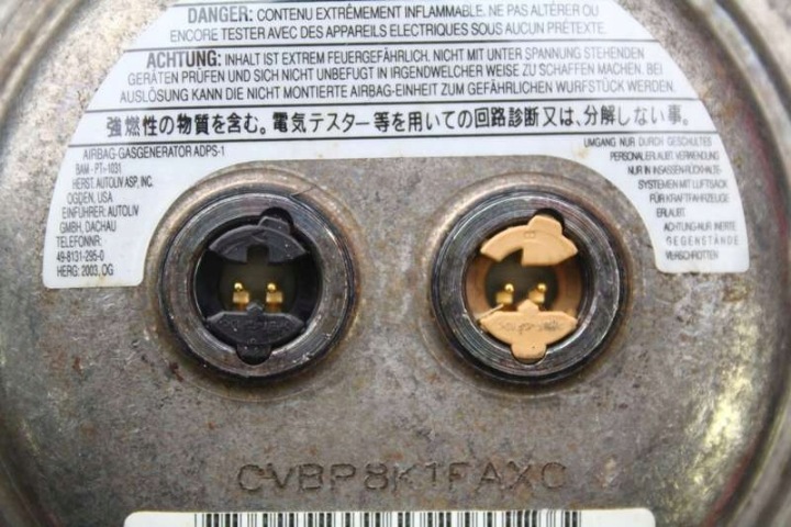 фото №12, Подушка подушка безопасности водителя p0ub53xdvac chrysler pacifica 1 i 03-08