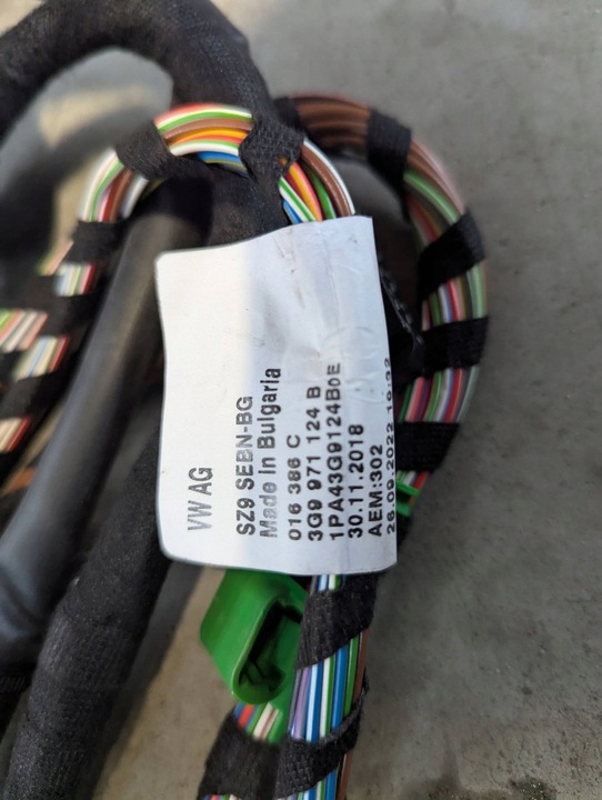 фото №9, Passat b8 универсал 2015-2024 hak буксировочный электрический жгут