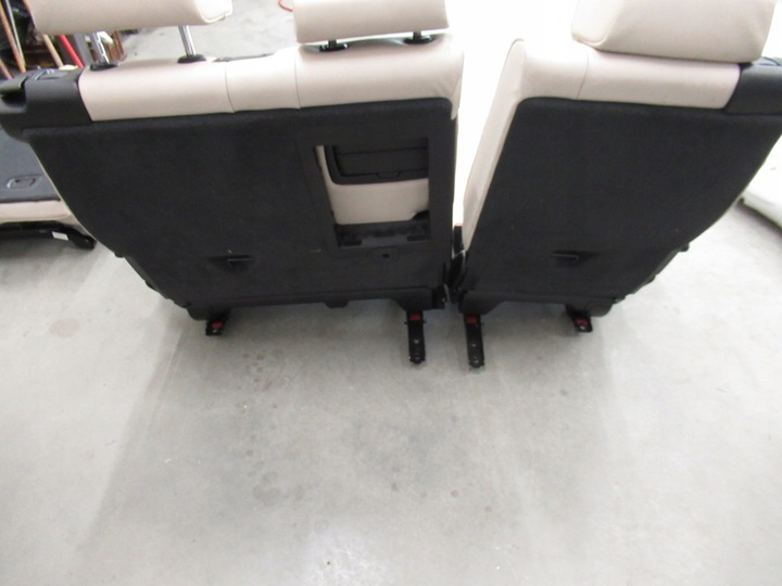 фото №11, Диван второй ряд bmw e70 x5 7 человек бежево-серый с подогревом