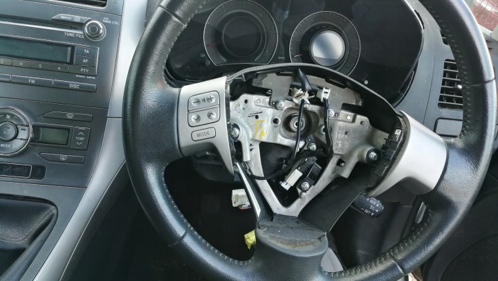 фото №5, Кермо шкіряний шкіра круїз-контроль toyota auris i 07-09