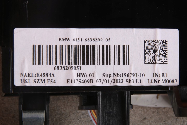 фото №5, Mini f54 панель средний выключатель переключатель старт сплав msa dtc pdc 6838209