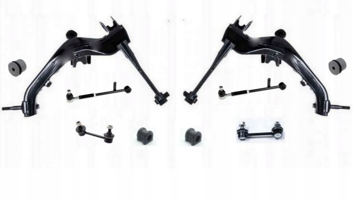 фото №1, Важіль задній праві лівий підвішування зад toyota avensis combi t25 03- kpl