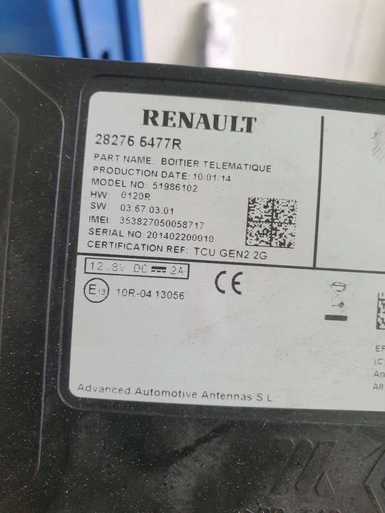 фото №4, Renault master iii модуль навигации 282755477r