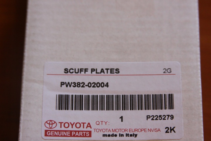 фото №4, Планки na порог перед aluminiu toyota corolla cross