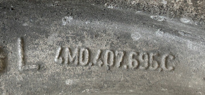 фото №3, Рычаг левый перед audi q7 ii q8 4m0407695c