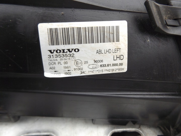 фото №15, Volvo xc70 v70 s80 ксенон поворотний лівий правий європа