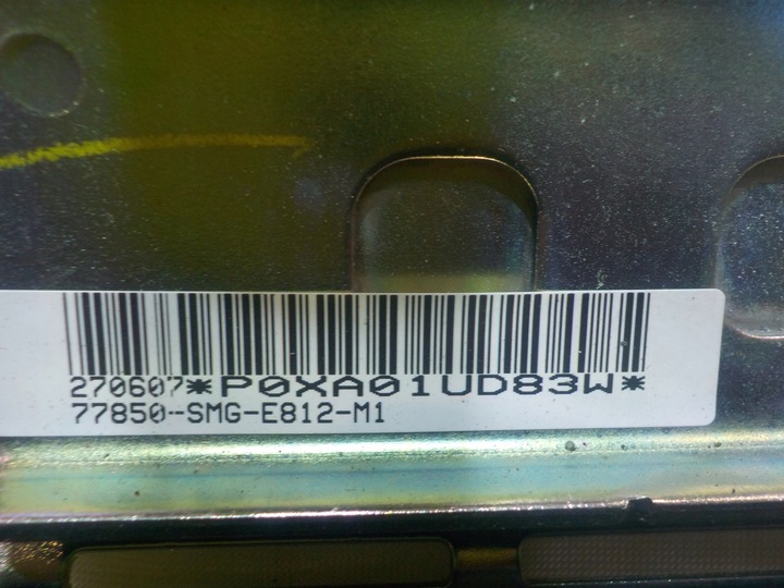 фото №6, Honda civic viii ufo 07r 3d подушка безпеки подушка пасажира 77850-smg-e812-m1