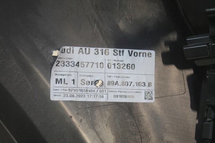 фото №13, Бампер перед переднє audi q4 e-tron 89a807103b