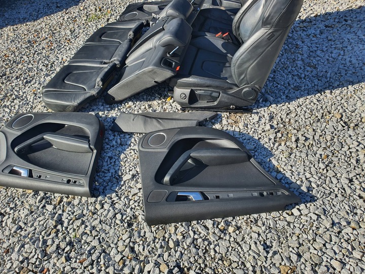 фото №12, Audi a4 b8 сидіння тунель чорна шкіра підігрів!!! s-line!!! 09