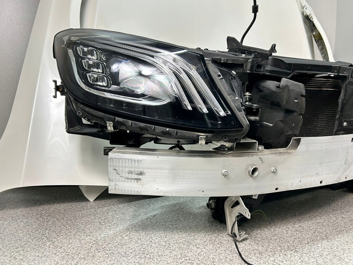 фото №8, Mercedes w222 222 amg рестайлинг перед капот pas бампер лампы led крылья 799