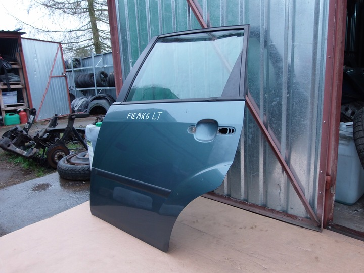 фото №3, Дверь левый зад ford fiesta mk6 1.3b 5 дверь