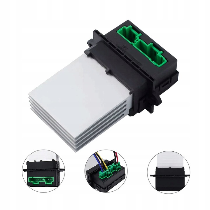 фото №1, Резистор резистор вентилятор do citroen c2 c3 c5 renault scenic megane clio