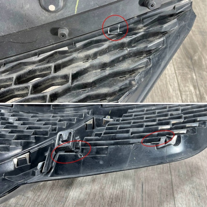 фото №15, Nissan qashqai j11 2013-17 решітка радіатора решітка + камера бампера перед 623124ea0d
