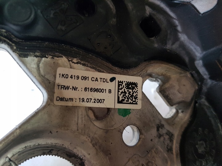 фото №10, Vw golf 5 v 04-09r gti руль кожаный