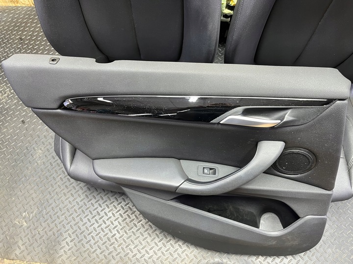 фото №9, Сидіння диван обшивки європа чорна шкіра підігрів пам'ять bmw x1 f48