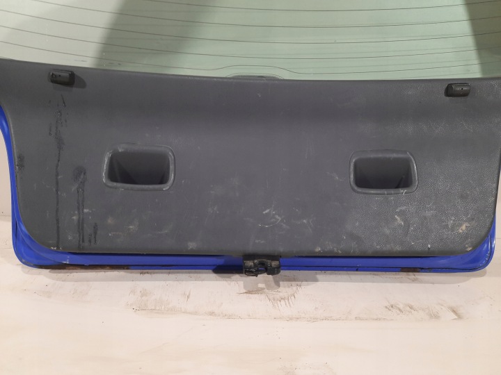 фото №6, Кришка багажника vw polo 9n 01-06 3d hb la5f синій