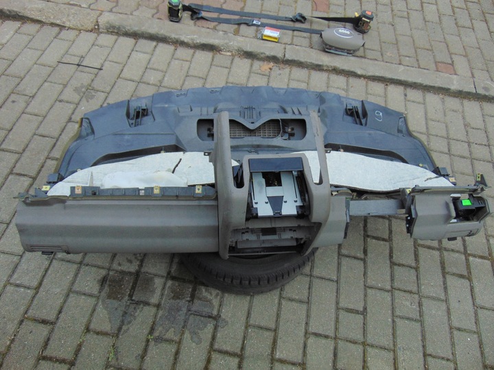 фото №12, Набор подушка безопасности консоль панель ремни датчик audi a2 европа